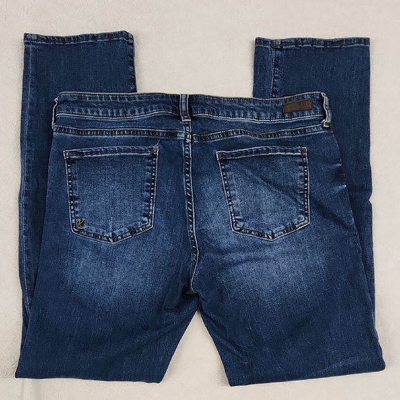 Kut from the Kloth Blue Straight Leg Denim - Picture 5 of 6